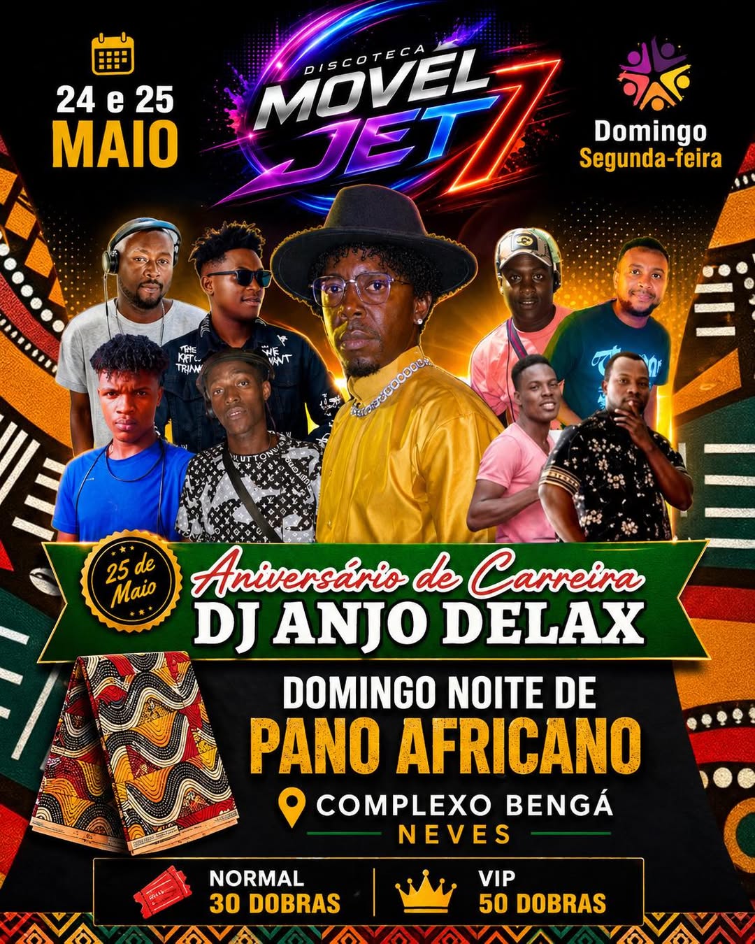 Aniversário de Carreira DJ Anjo Delax