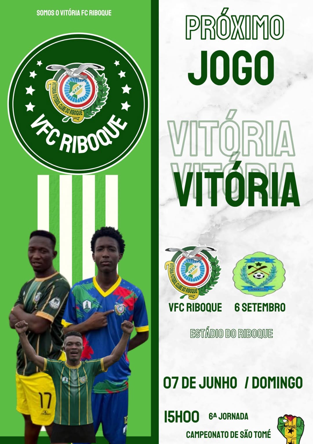 Próximo Jogo: Vitória FC Riboque