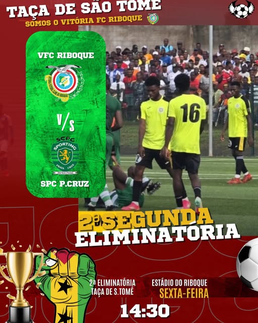 Taça de São Tomé: Vitória FC Riboque vs Sporting Praia Cruz
