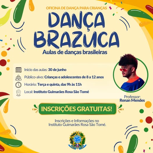 Oficina “Dança Brazuca”