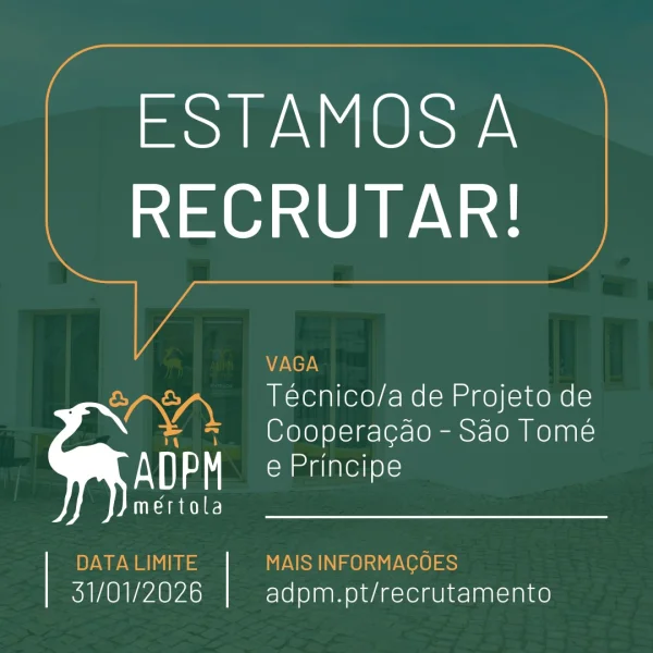 Vaga para Técnico/a de Projeto de Cooperação