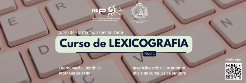 Formação Especializada - Curso de Lexicografia II