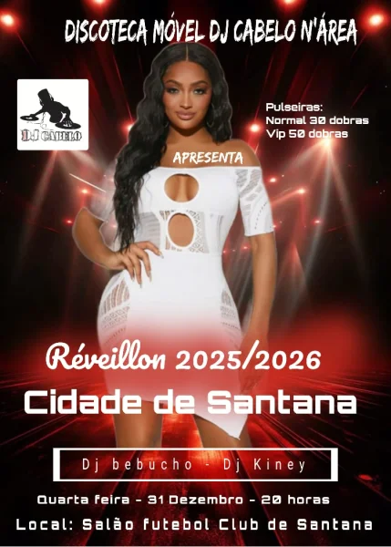 Réveillon 2025/2026 – Cidade de Santana