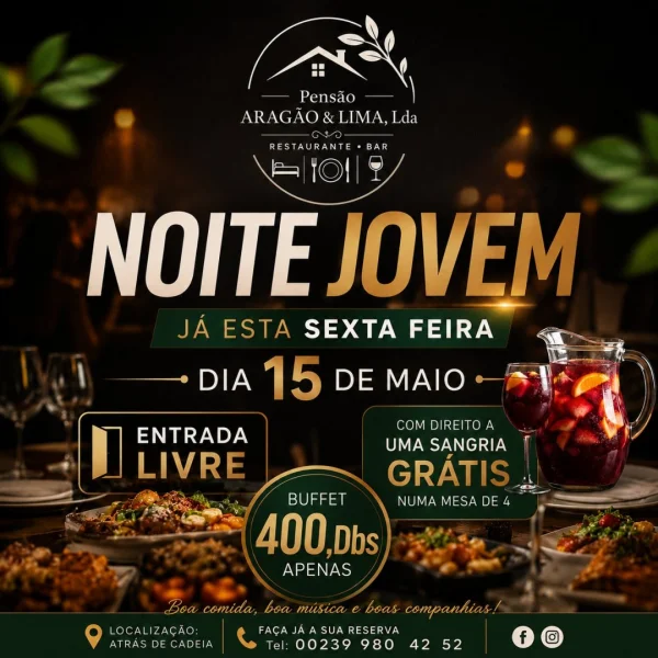 Noite Jovem com Buffet