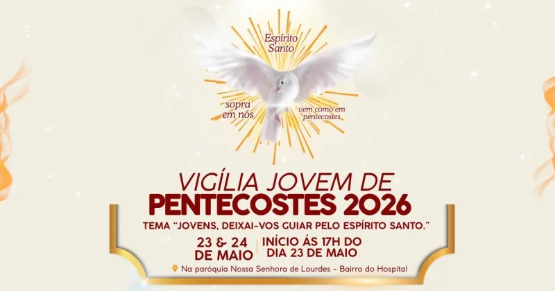 Vigília Jovem de Pentecostes 2026