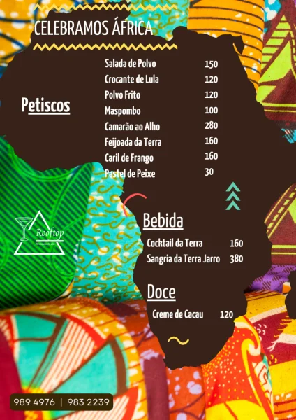 Dia de Africa no Rooftop