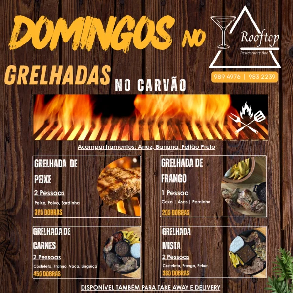 Grelhadas no Carvão