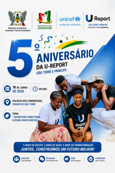 5º Aniversário da U-Report São Tomé e Príncipe