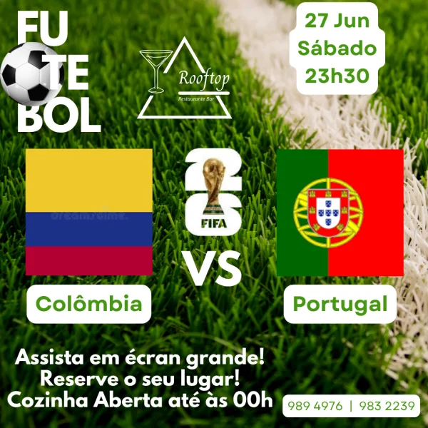 Mundial - Colômbia vs Portugal